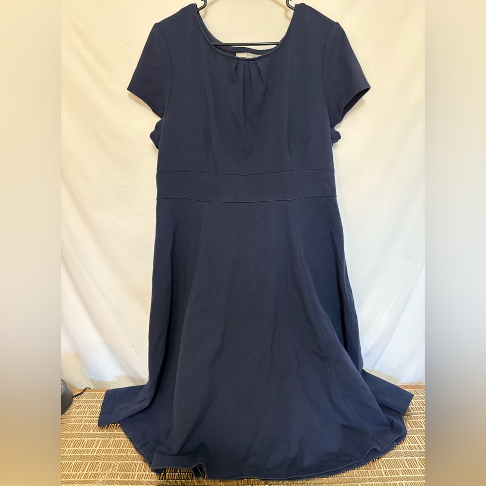 Boden Navy Midi Dress